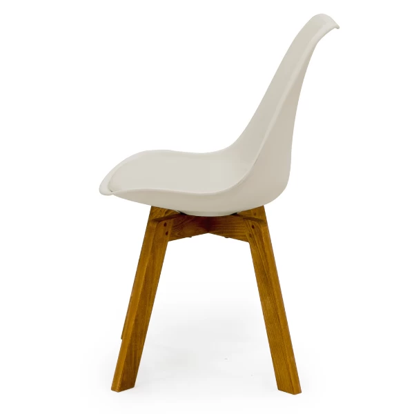 Kuipstoel Cléodie - Eik/greige 7 Kuipstoel Cléodie - Eik/greige - Afbeelding 7