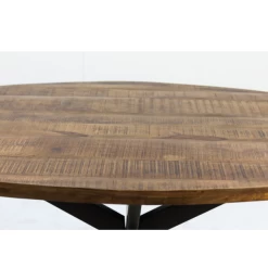 Eettafel Geraldton Ovaal 220x100cm Mangohout - Naturel/zwart 7 Eettafel Geraldton Ovaal 220x100cm Mangohout - Naturel/zwart -Collectie Woonkamermeubels Ontwerp zonder titel 78 f199