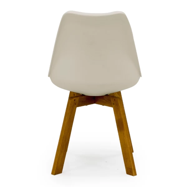 Kuipstoel Cléodie - Eik/greige 6 Kuipstoel Cléodie - Eik/greige - Afbeelding 6