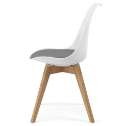 Kuipstoel Blair - Eik/grijs/wit 7 Kuipstoel Blair - Eik/grijs/wit -Collectie Woonkamermeubels Ontwerp zonder titel 7 2dd3