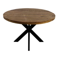 Eettafel Geraldton ø130cm - Bruin/zwart 11 Eettafel Geraldton ø130cm - Bruin/zwart -Collectie Woonkamermeubels Ontwerp zonder titel 80 38e7
