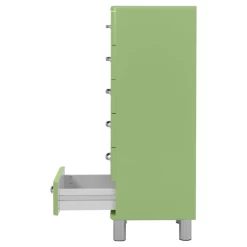 Ladekast Malibu 111,5 Cm Met 6 Lades - Groen -Collectie Woonkamermeubels Ontwerp zonder titel 85 dc22