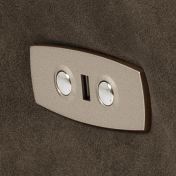 Kamares Relaxfauteuil Antraciet 96 - Gemotoriseerd Met USB". 2 Kamares Relaxfauteuil Antraciet 96 - Gemotoriseerd Met USB". - Afbeelding 2