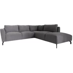 Hoekbank Stockton Rechts Alpine - Grijs