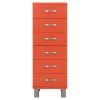 Ladekast Malibu 111,5 Cm Met 6 Lades - Rood