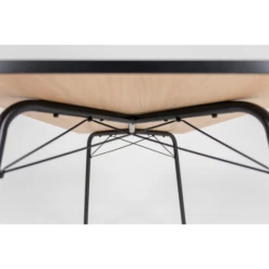 Eettafel Flow 90x90 Cm - Eik/zwart 11 Eettafel Flow 90x90 Cm - Eik/zwart -Collectie Woonkamermeubels Ontwerp zonder titel 87 d5cd