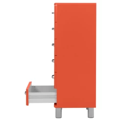 Ladekast Malibu 111,5 Cm Met 6 Lades - Rood 15 Ladekast Malibu 111,5 Cm Met 6 Lades - Rood -Collectie Woonkamermeubels Ontwerp zonder titel 90 9952