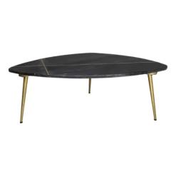 Salontafel Chandler 90x60cm - Zwart/goud -Collectie Woonkamermeubels Ontwerp zonder titel 96 46bc