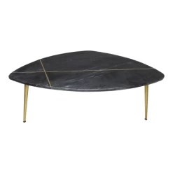 Salontafel Chandler 90x60cm - Zwart/goud -Collectie Woonkamermeubels Ontwerp zonder titel 97 4227