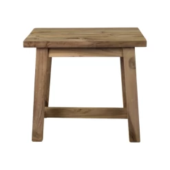 Decoratieve Kruk Lawas 50 Cm - Natuur/teak