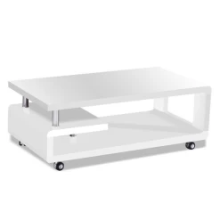 Salontafel Hakim 115x60 - Hoogglans Wit