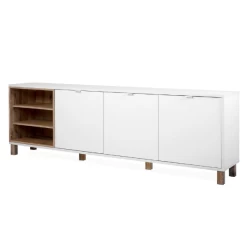 Dressoir Mercos 200cm 3 Deuren - Wit/old Style -Collectie Woonkamermeubels Ontwerp zonder titel 2021 10 22T095432.396 1773