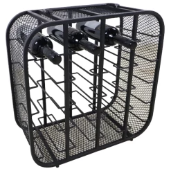 Wijnrek Merlot 12 Flessen - Zwart