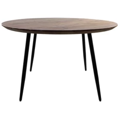 Eettafel Luzern Ø120cm Acaciahout - Naturel/zwart 9 Eettafel Luzern Ø120cm Acaciahout - Naturel/zwart -Collectie Woonkamermeubels Ontwerp zonder titel 2022 01 25T145237.471 5854