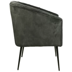 Fauteuil Chester Velours - Antraciet -Collectie Woonkamermeubels Ontwerp zonder titel 2022 01 25T150621.100 f836