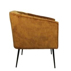Fauteuil Chester Velours - Goud -Collectie Woonkamermeubels Ontwerp zonder titel 2022 01 26T132937.465 f0a8