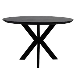 Eettafel Luzern 120cm Acaciahout - Zwart 6 Eettafel Luzern 120cm Acaciahout - Zwart -Collectie Woonkamermeubels Ontwerp zonder titel 2022 01 26T152246.365 3634