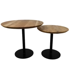 Bijzettafels Luzern Set Van 2 Acaciahout - Naturel/zwart 8 Bijzettafels Luzern Set Van 2 Acaciahout - Naturel/zwart -Collectie Woonkamermeubels Ontwerp zonder titel 2022 01 31T115538.558 ad95