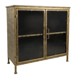 Vitrinekast Fletcher 93x42x90cm - Antiek Goud 14 Vitrinekast Fletcher 93x42x90cm - Antiek Goud -Collectie Woonkamermeubels Ontwerp zonder titel 2022 01 31T161209.808 bdf0