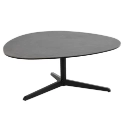 Salontafel Bartos 100x95 Keramiek - Zwart
