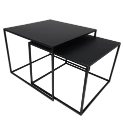 Salontafel Detroit Set Van 2 Metaal - Zwart -Collectie Woonkamermeubels Ontwerp zonder titel 2022 02 02T094136.827 e6ea