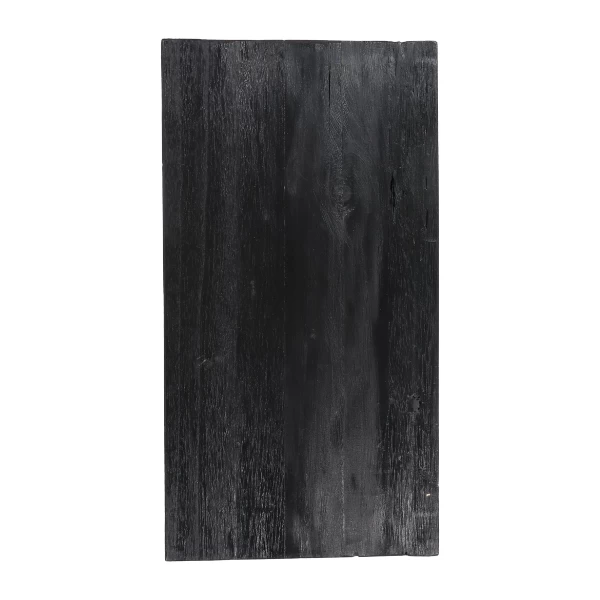 Decoratieve Kruk Lawas 50cm Teakhout - Zwart 4 Decoratieve Kruk Lawas 50cm Teakhout - Zwart - Afbeelding 4