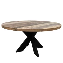 Salontafel Regina 80cm Mangohout En Metaal - Naturel/zwart -Collectie Woonkamermeubels Ontwerp zonder titel 2022 02 03T143334.067 31c0