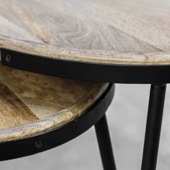 Salontafel Paulson Set Van 2 Mangohout - Naturel/zwart -Collectie Woonkamermeubels Ontwerp zonder titel 2022 02 07T131734.044 b7a2