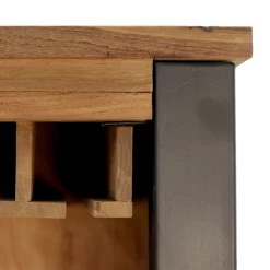 Wijnkast Zaria Met Ruimte Voor 12 Flessen - Teak/zwart -Collectie Woonkamermeubels Ontwerp zonder titel 2022 02 07T145502.301 98ef