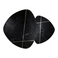 Salontafel Chandler Set Van 2 Marmer - Zwart/goud 10 Salontafel Chandler Set Van 2 Marmer - Zwart/goud -Collectie Woonkamermeubels Ontwerp zonder titel 2022 02 07T150915.691 6df8