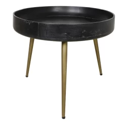 Salontafel Ventura ø50cm - Zwart/antiek Goud -Collectie Woonkamermeubels Ontwerp zonder titel 2022 02 08T133741.915 f7ec