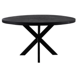 Eettafel Geraldton Rond 100cm Mangohout - Zwart 8 Eettafel Geraldton Rond 100cm Mangohout - Zwart -Collectie Woonkamermeubels Ontwerp zonder titel 2022 02 21T133713.132 dc43