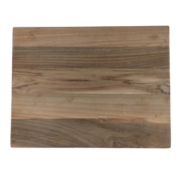 Decoratieve Kruk Jura 45x35x45cm Teakhout - Naturel 2 Decoratieve Kruk Jura 45x35x45cm Teakhout - Naturel - Afbeelding 2