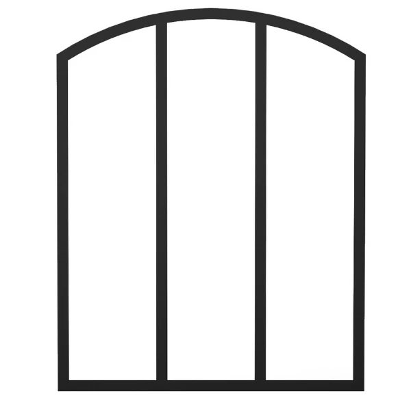 Spiegel Tribeca 95x120cm - Zwart 4 Spiegel Tribeca 95x120cm - Zwart - Afbeelding 4