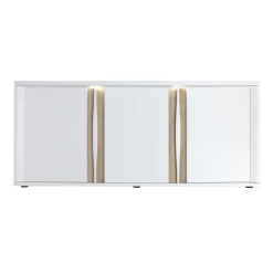 Dressoir Tannee 200x57x87cm 3 Deuren - Wit/eik 18 Dressoir Tannee 200x57x87cm 3 Deuren - Wit/eik -Collectie Woonkamermeubels Ontwerp zonder titel 2022 06 01T083014.002 312d