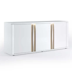 Dressoir Tannee 200x57x87cm 3 Deuren - Wit/eik 17 Dressoir Tannee 200x57x87cm 3 Deuren - Wit/eik -Collectie Woonkamermeubels Ontwerp zonder titel 2022 06 01T083040.160 8707