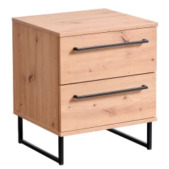 Nachtkastje Hoggas Met Twee Lades - Eik/zwart 13 Nachtkastje Hoggas Met Twee Lades - Eik/zwart -Collectie Woonkamermeubels Ontwerp zonder titel 2022 06 20T111832.368 b807