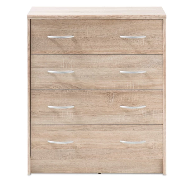 Ladekast Ultima 74cm Met 4 Lades - Sonoma Eik 1 Ladekast Ultima 74cm Met 4 Lades - Sonoma Eik