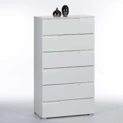 Commode Peso 6 Lades - Wit