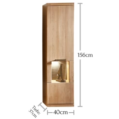 Hangkast Blanka 40x156cm - Eik -Collectie Woonkamermeubels Ontwerp zonder titel 2022 08 04T093522.218 1961