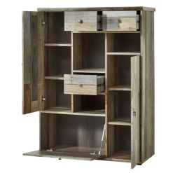 Buffetkast Clem 99cm Drie Deuren & Drie Lades - Driftwood 12 Buffetkast Clem 99cm Drie Deuren & Drie Lades - Driftwood -Collectie Woonkamermeubels Ontwerp zonder titel 2022 08 05T112159.442 1b44