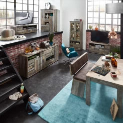 Buffetkast Clem 99cm Drie Deuren & Drie Lades - Driftwood 9 Buffetkast Clem 99cm Drie Deuren & Drie Lades - Driftwood -Collectie Woonkamermeubels Ontwerp zonder titel 2022 08 05T112431.511 62e0