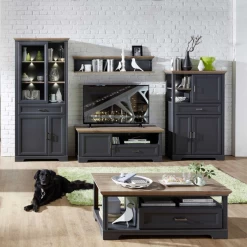 Salontafel Samine 1 Lade & 2 Vakken - Grafiet/eik 5 Salontafel Samine 1 Lade & 2 Vakken - Grafiet/eik -Collectie Woonkamermeubels Ontwerp zonder titel 2022 08 09T104304.148 8ad9