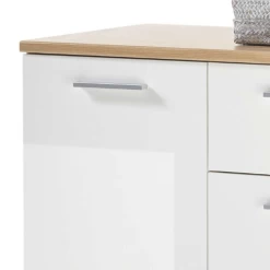 Commode Lobi 2 Deuren 1 Lade - Glanzend Wit/hout 7 Commode Lobi 2 Deuren 1 Lade - Glanzend Wit/hout -Collectie Woonkamermeubels Ontwerp zonder titel 2022 08 22T162753.892 c9f1