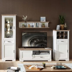 Wijnkast Samine 66cm Voor 6 Flessen 1 Deur & 1 Lade - Wit/eik -Collectie Woonkamermeubels Ontwerp zonder titel 2022 08 29T083719.008 9aa6