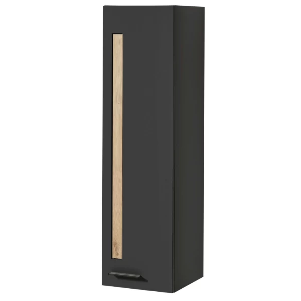 Hangkast Lorna 36cm - Antraciet/eik 4 Hangkast Lorna 36cm - Antraciet/eik - Afbeelding 4