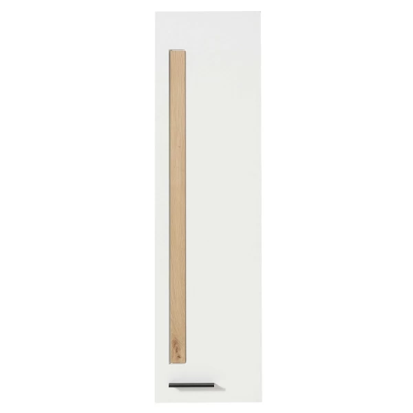 Hangkast Lorna 36cm - Wit/eik 1 Hangkast Lorna 36cm - Wit/eik