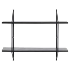 Wandrek Belfast Met 2 Legplanken - Zwart 16 Wandrek Belfast Met 2 Legplanken - Zwart -Collectie Woonkamermeubels Ontwerp zonder titel 2022 10 21T105306.003 3373