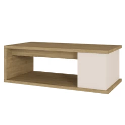 Salontafel Otawa 90x55 Cm Met Uitschuifbaar Tafelblad - Eik/ Wit -Collectie Woonkamermeubels Ontwerp zonder titel 2022 10 25T085610.375 f561