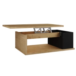 Salontafel Otawa 90x55 Cm Met Uitschuifbaar Tafelblad - Eik/ Zwart 12 Salontafel Otawa 90x55 Cm Met Uitschuifbaar Tafelblad - Eik/ Zwart -Collectie Woonkamermeubels Ontwerp zonder titel 2022 10 25T091253.908 8b56